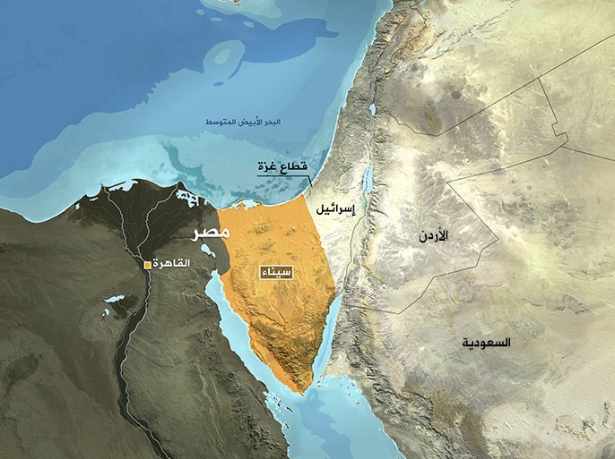 مصر تستعد لاستقبال نصف مليون نازح فلسطيني في شمال سيناء