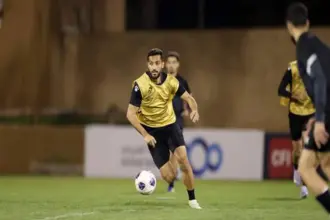 التعمري يشارك في تدريبات النشامى استعدادا لمواجهة الشقيق فلسطين