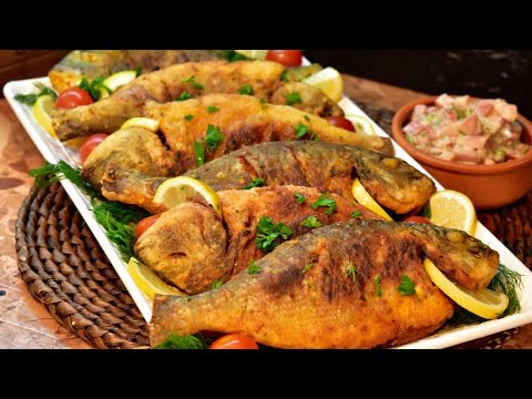 "السمك المقلي"طعم لا يُقاوم وأصالة على مائدة رمضان