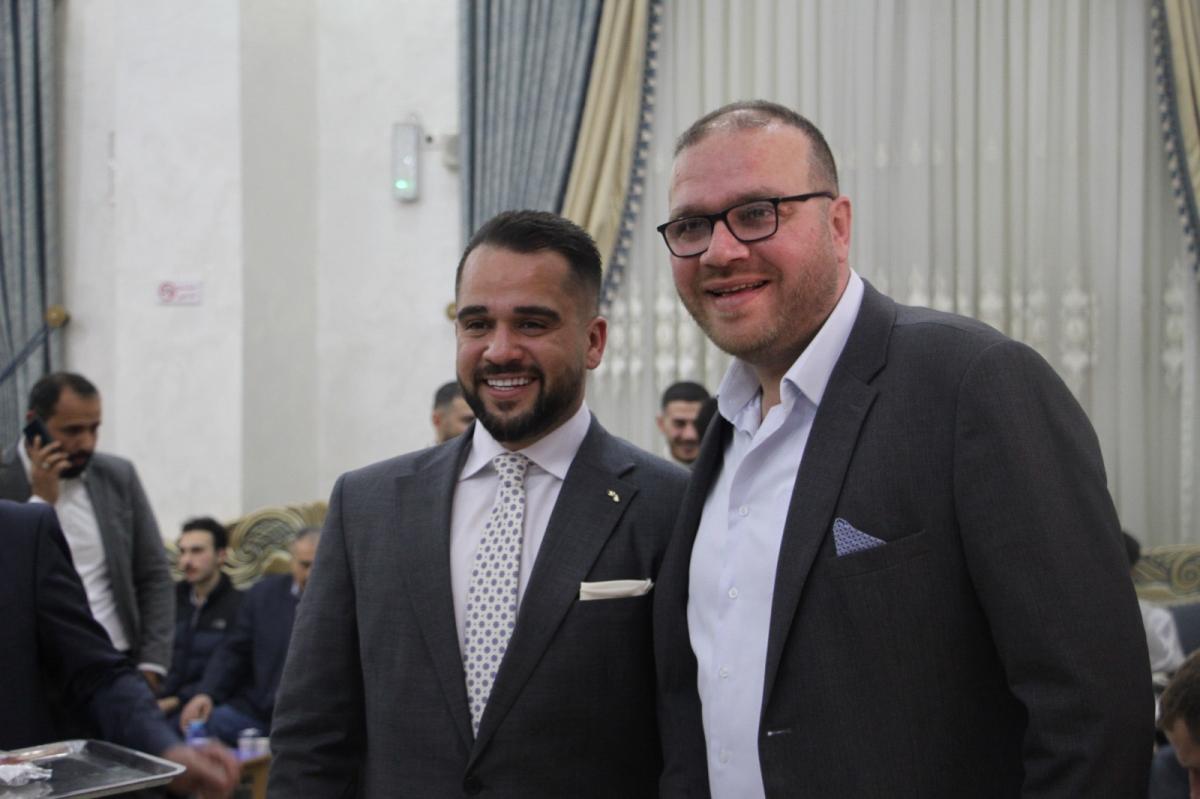 حماد والبحري نسايب العريس حسام حماد ... فيديو وصور