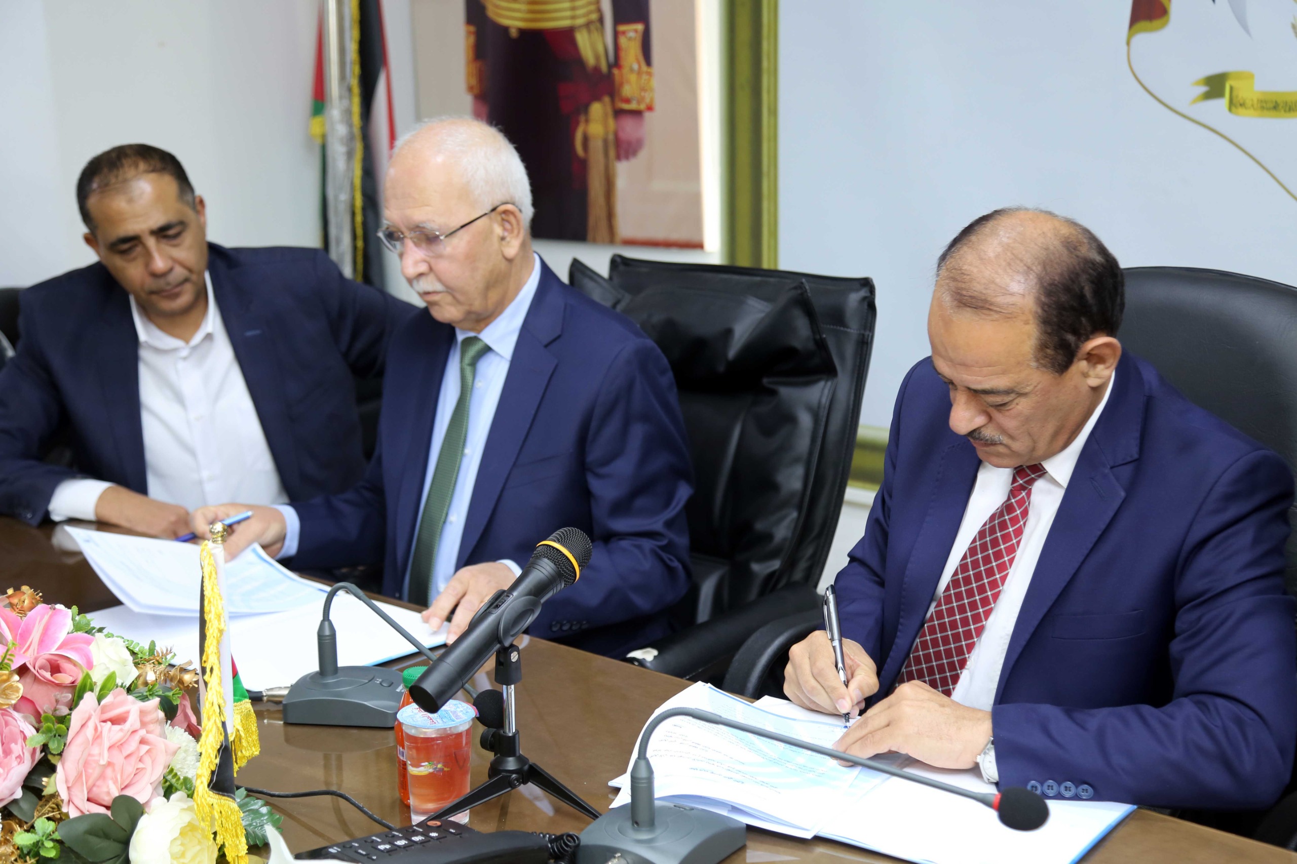 توقيع اتفاقية تدريب بين نقابة المهندسين ومجلس محافظة الكرك