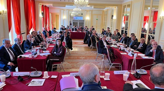 Senator Khalil Al-Haj Tawfiq Reviews in Paris The Prospects for Enhancing Economic Cooperation Between France and Jordan