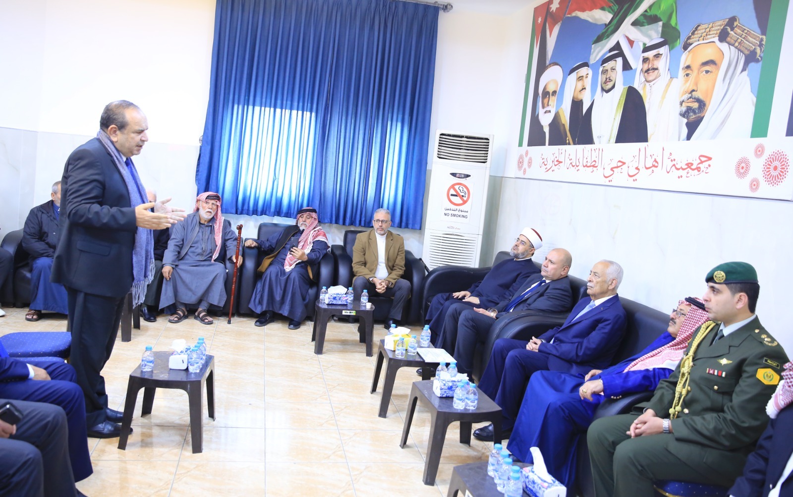 مندوبا عن الملك وولي العهد...العيسوي يعزي الحويان والربيحات وأبو رمان والنسور