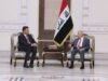 الرئيس العراقي يستقبل رئيس مجلس النواب