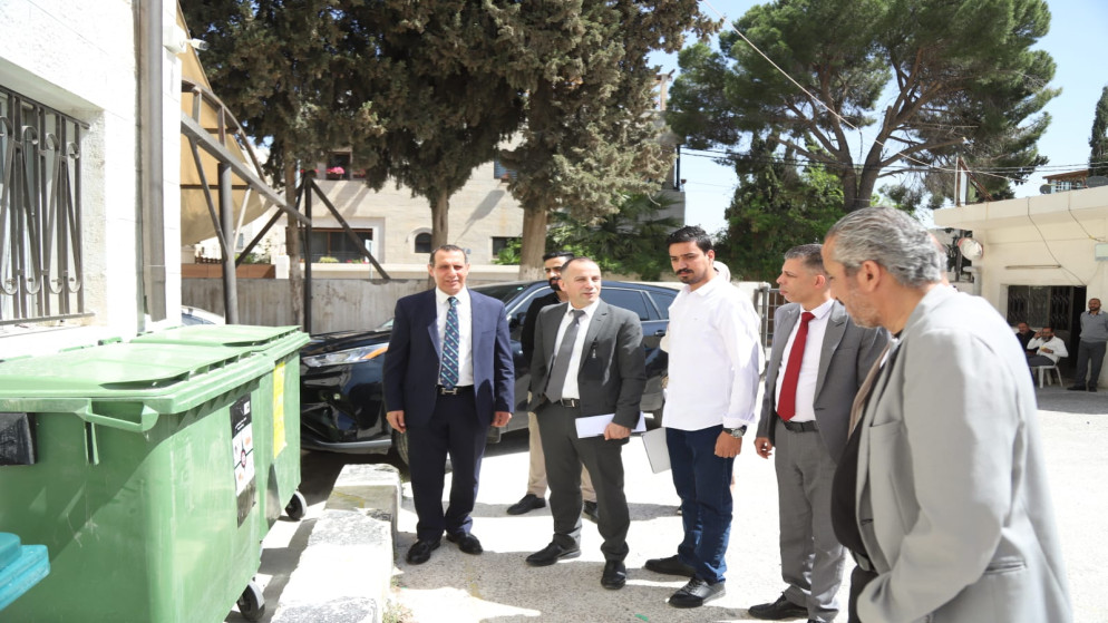 افتتاح مشروع فرز النفايات في دائرة تنمية أموال الأوقاف