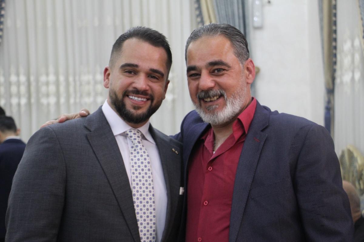 حماد والبحري نسايب العريس حسام حماد ... فيديو وصور