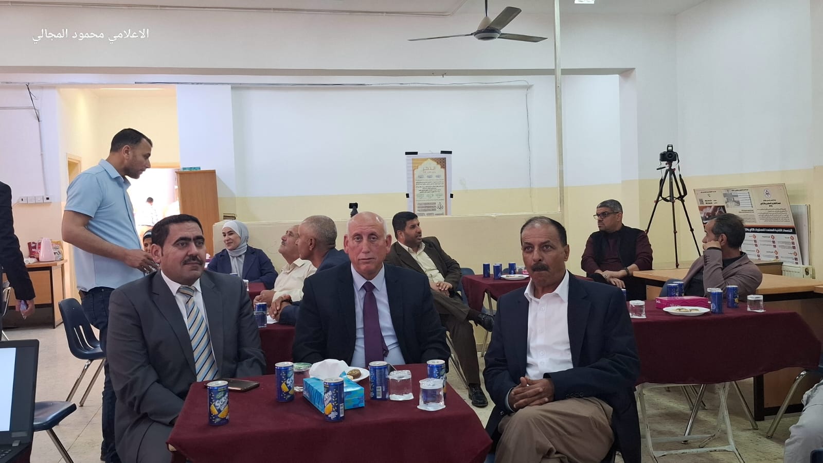 المحادين يرعى حفل افتتاح مشروع الحصاد المائي في مدرسة الأمير زيد بن الحسين الثانوية المهنية للبنين