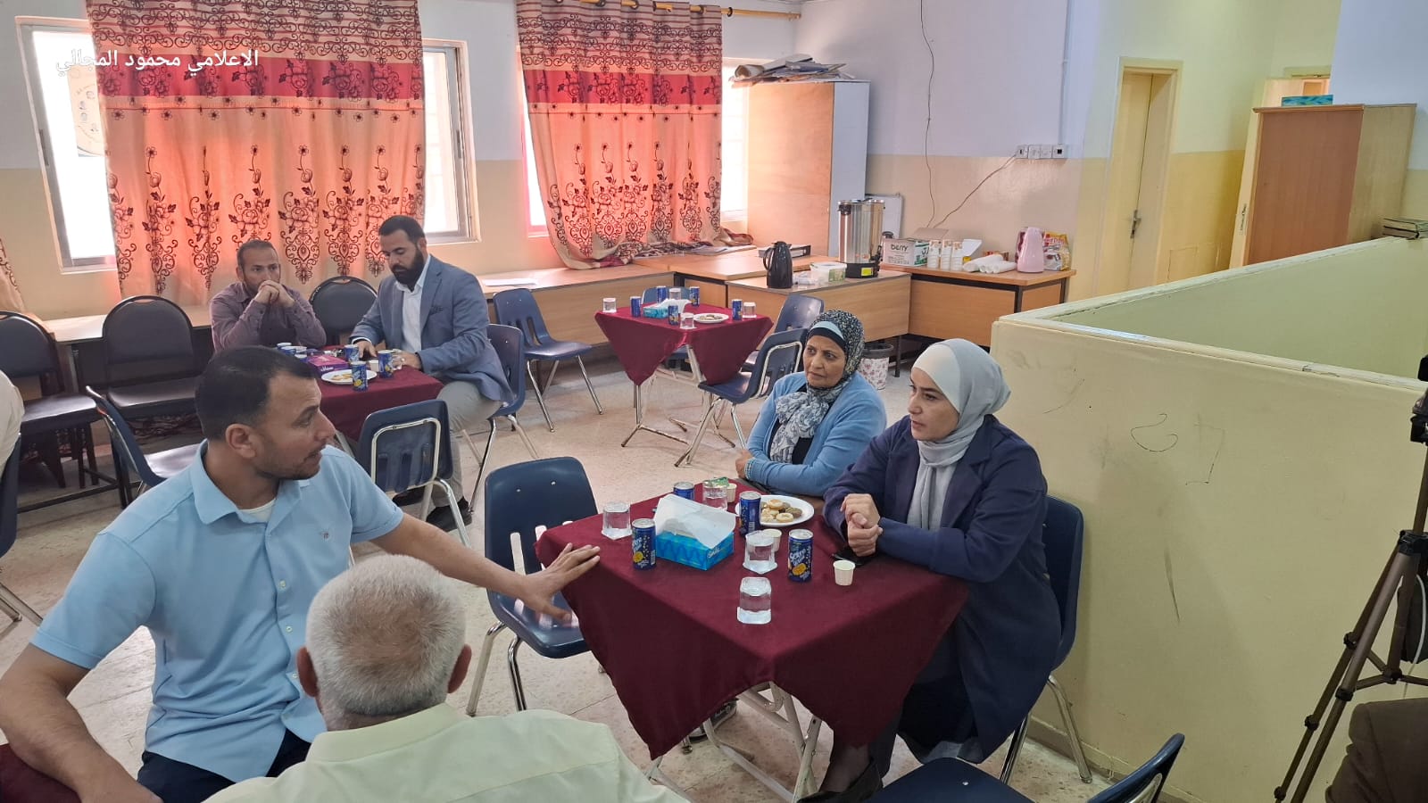 المحادين يرعى حفل افتتاح مشروع الحصاد المائي في مدرسة الأمير زيد بن الحسين الثانوية المهنية للبنين