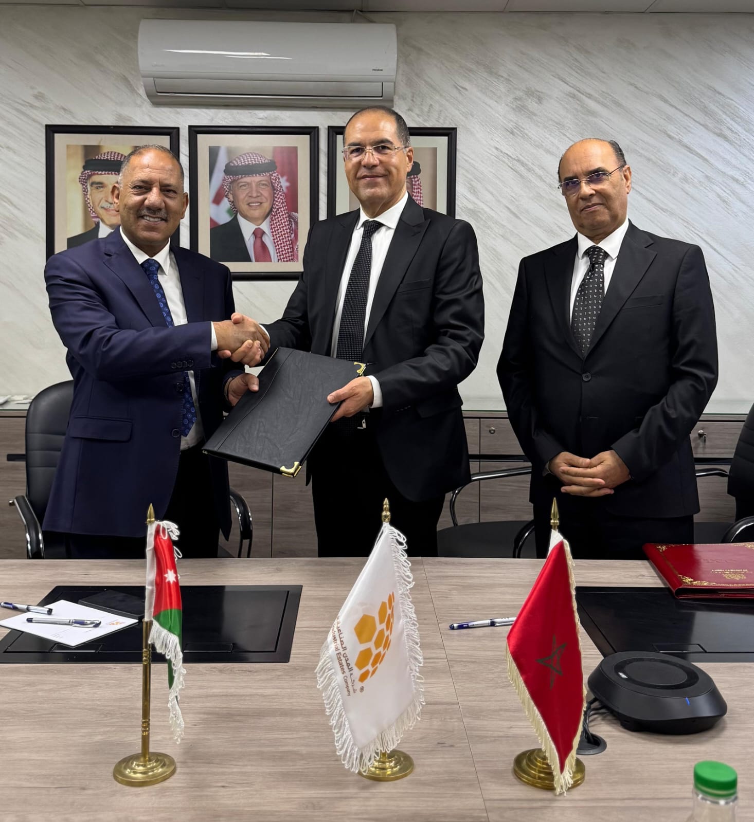 شراكة استراتيجية بين المدن الصناعية الاردنية وصندوق الإيداع والتدبير المغربي