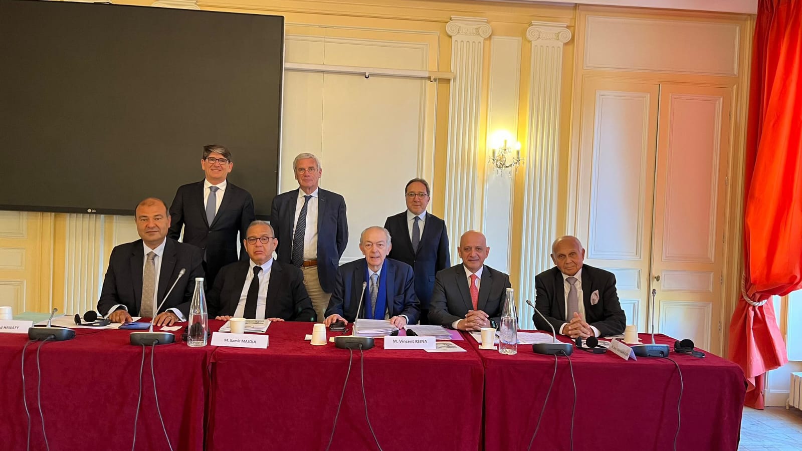 Senator Khalil Al-Haj Tawfiq Reviews in Paris The Prospects for Enhancing Economic Cooperation Between France and Jordan