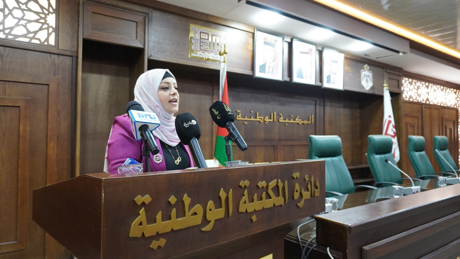 احتفال وطني بيوم العلم في عمّان برعاية الشريفة بدور بنت عبدالإله