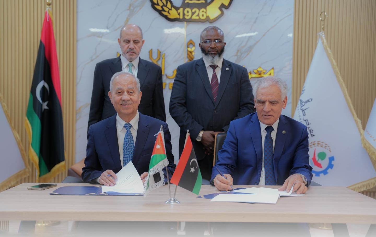 اتفاقية تعاون بين صناعة الأردن و غرف التجارة والصناعة والزراعة الليبية