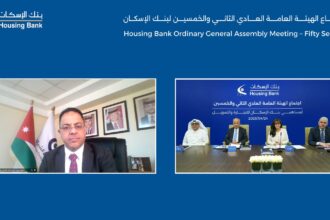بنك الإسكان يعقد الاجتماع السنوي الثاني و الخمسين للهيئة العامة للمساهمين