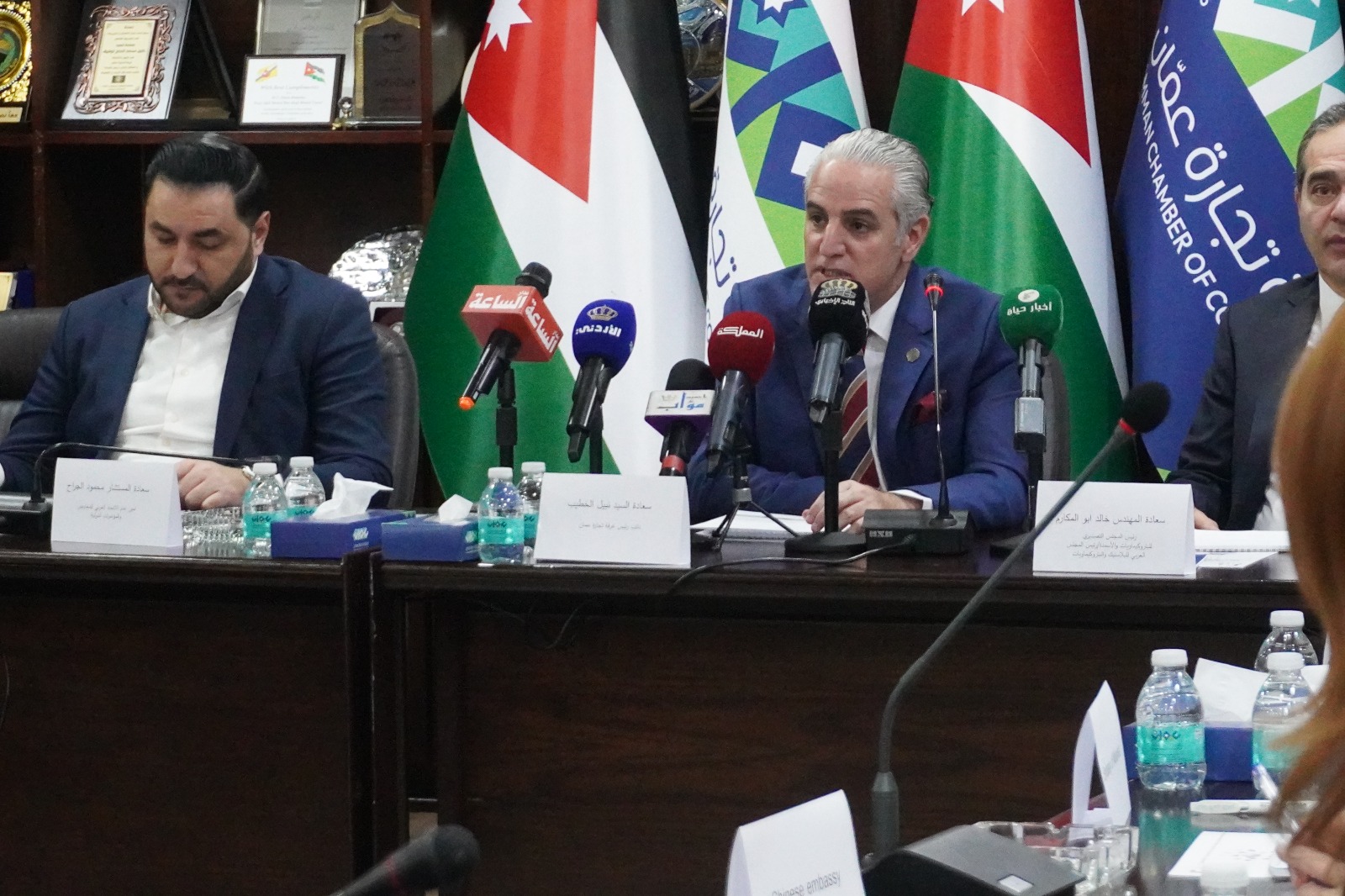 المؤتمر الصحفي للاعلان عن فعاليات المعرض العربي الدولي للصناعات البلاستيكية والبتروكيماوية والتغليف والورق