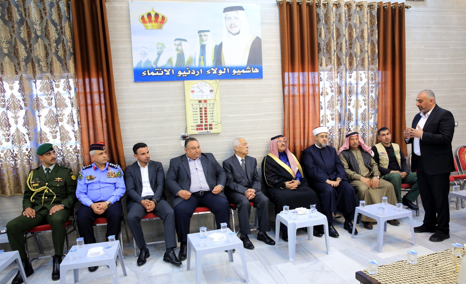 مندوبا عن الملك وولي العهد.. العيسوي يعزي عشائر السواعير والأزايدة والشديفات والأرتيمة
