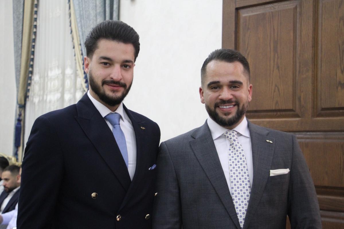 حماد والبحري نسايب العريس حسام حماد ... فيديو وصور