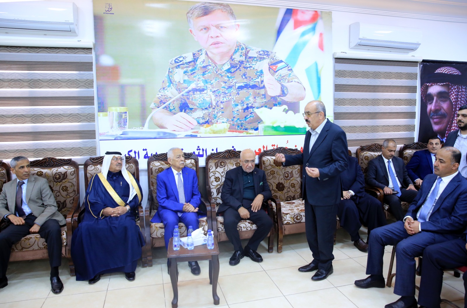 مندوبا عن الملك وولي العهد...العيسوي يعزي العواملة