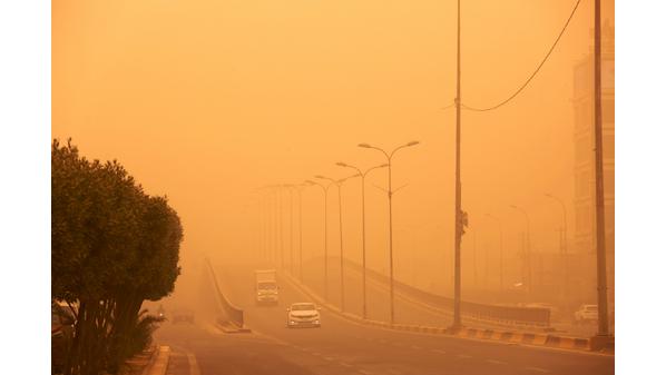 انخفاض ملموس على الحرارة وسط أجواء مغبرة