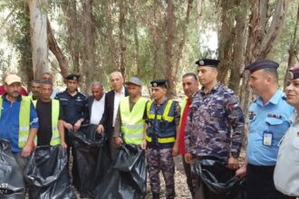 يوم بيئي في مستنبت الريان السياحي بالأغوار الشمالية