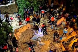 مصرع 9 أشخاص جراء انهيار بناية سكنية في المغرب