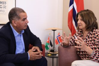 السفيرة النرويجية: نقدر الدور الأردني الكبير بإيصال المساعدات إلى غزة