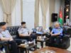 اللواء المعايطة يلتقي مدير الدفاع المدني الفلسطيني