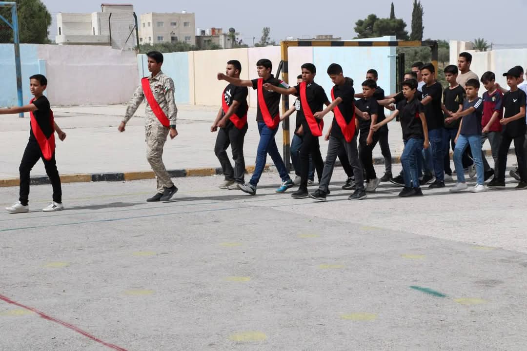 تخريج طلبة مشروع التدريب العسكري في تربية الطيبة