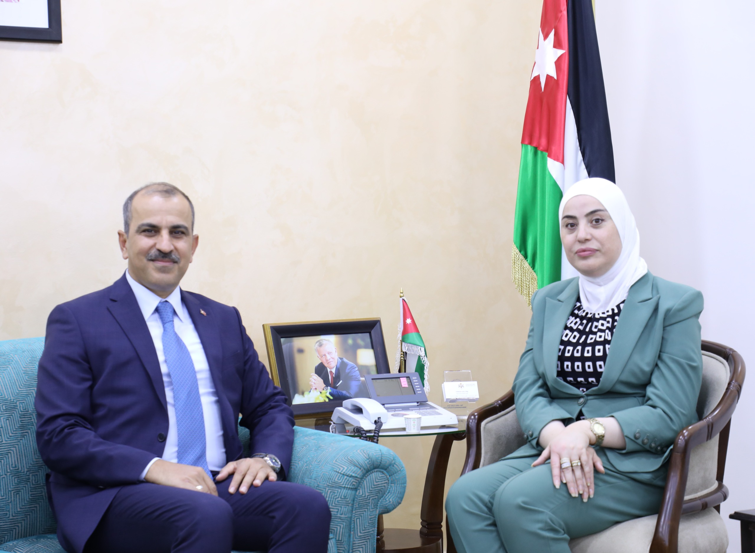 الأردن وتركيا يبحثان التعاون في المجالات الاجتماعية