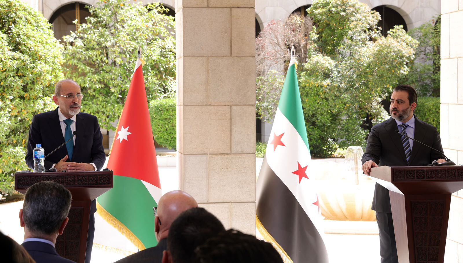 وزير الخارجية ونظيره السوري يؤكدان أهمية إنشاء مجلس التنسيق الأعلى بين البلدين