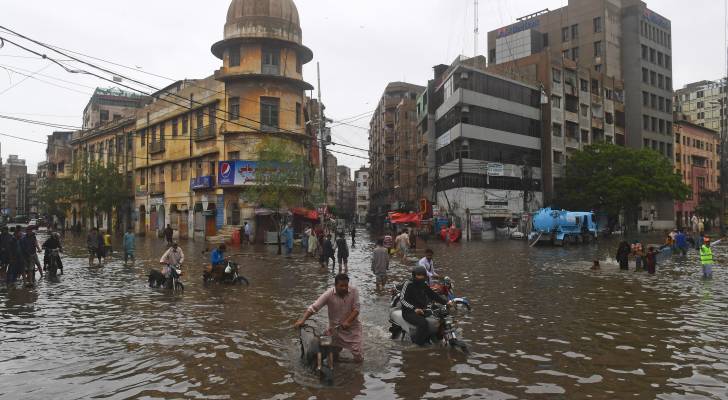 الأمطار الموسمية والعواصف تودي بحياة 18 شخصًا في باكستان