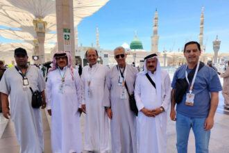 بعثة حج الأمن العام تصل المدينة المنورة