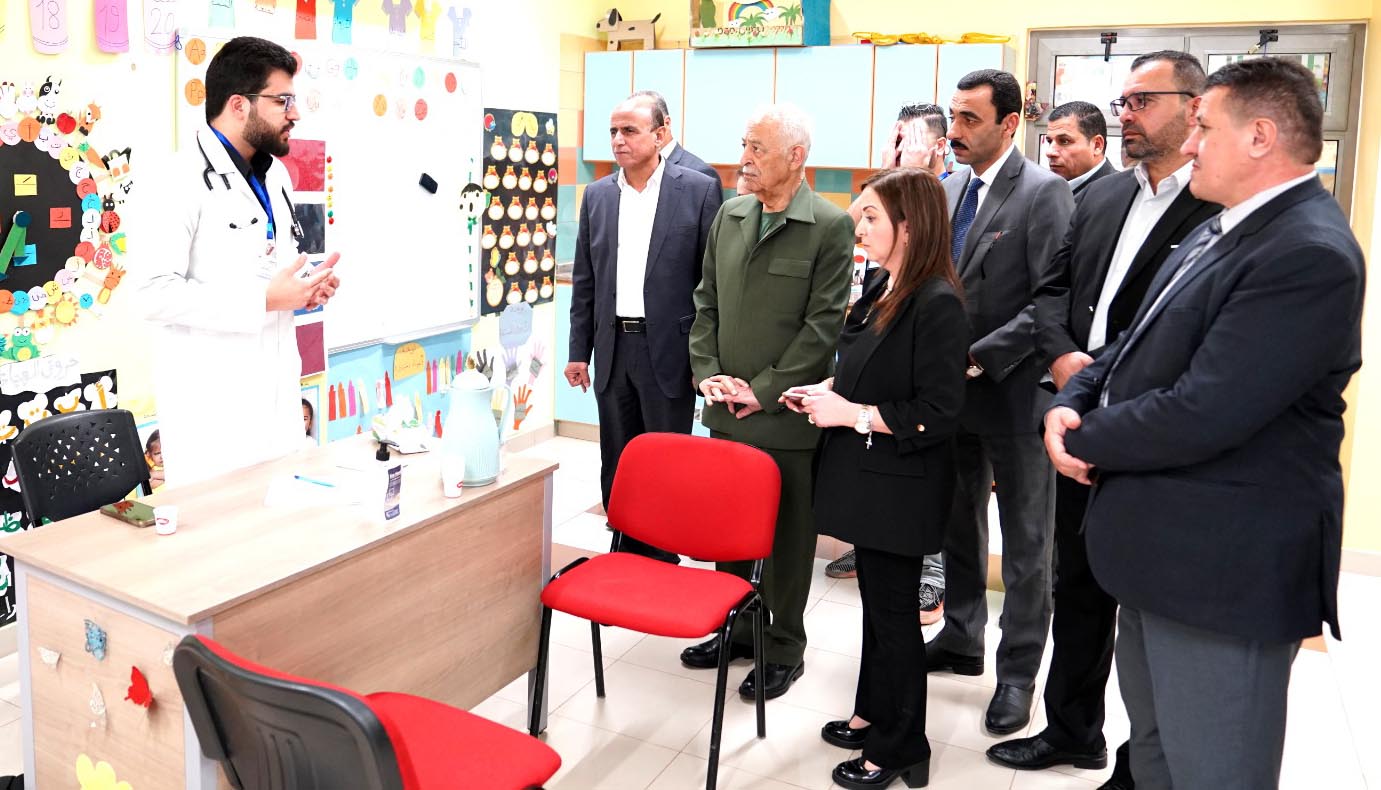 العيسوي يتفقد أعمال اليوم الطبي المجاني في غور الصافي