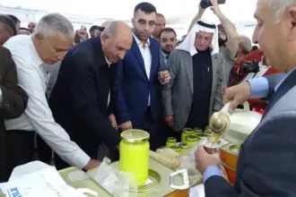 إنطلاق فعاليات مهرجان الجميد والسمن التاسع في حدائق الحسين