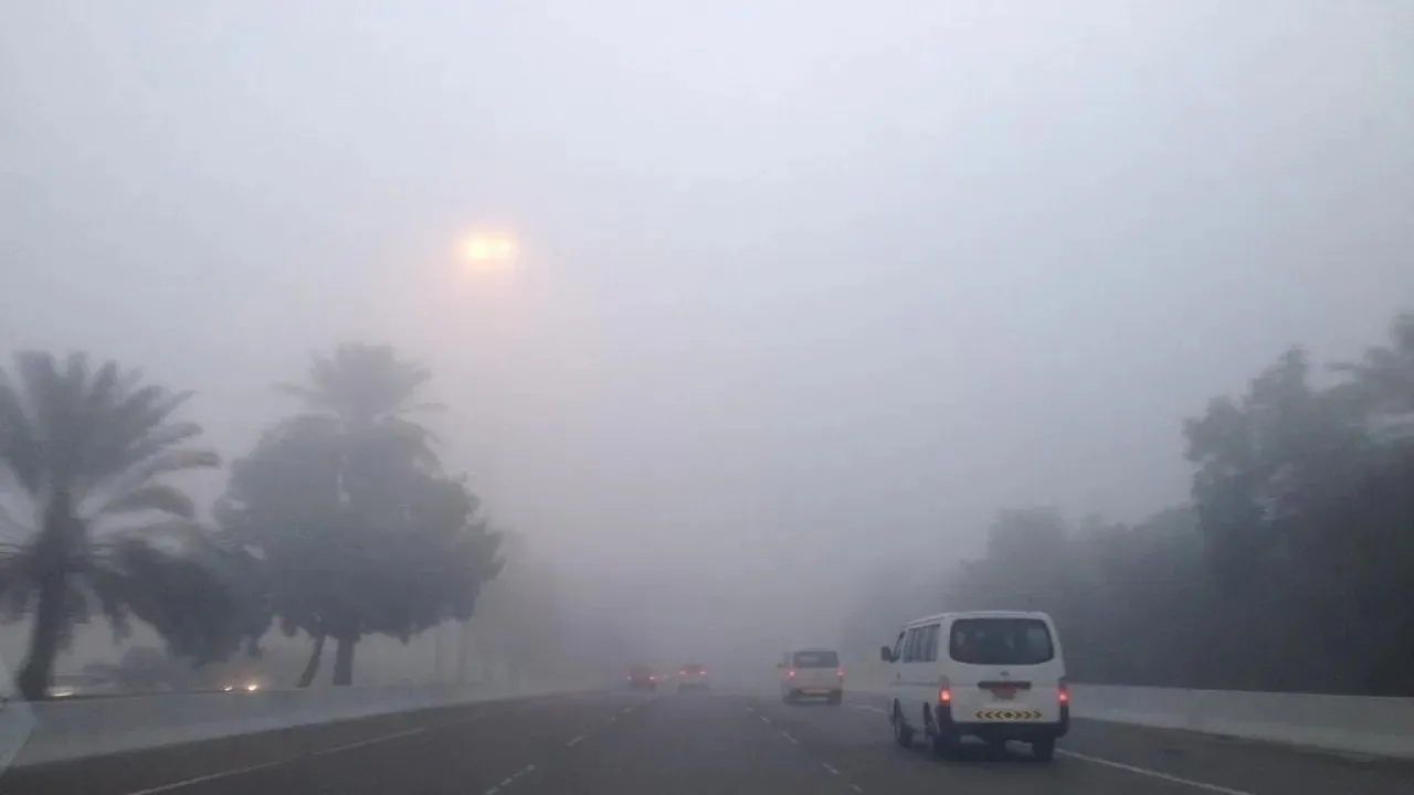 الأمن العام يحذّر من تدني مدى الرؤية الأفقية في الطفيلة بسبب الضباب