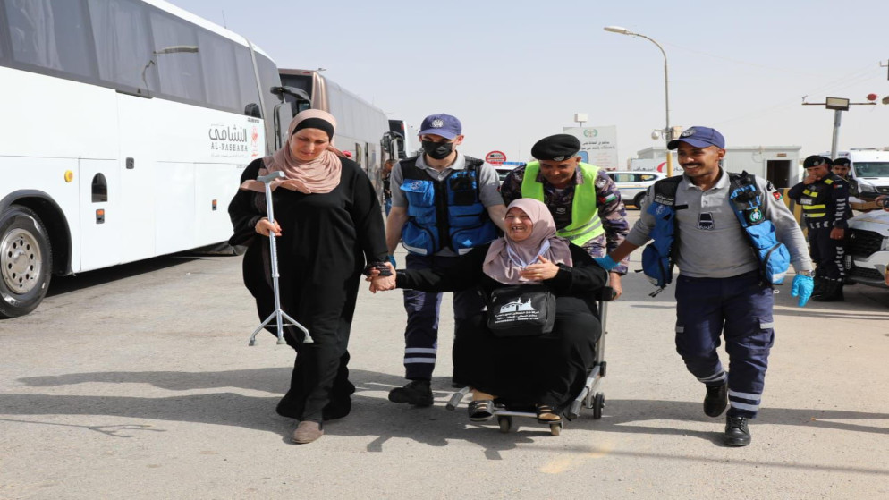 الأمن العام يفتح الطريق أمام الحجاج الفلسطينيين