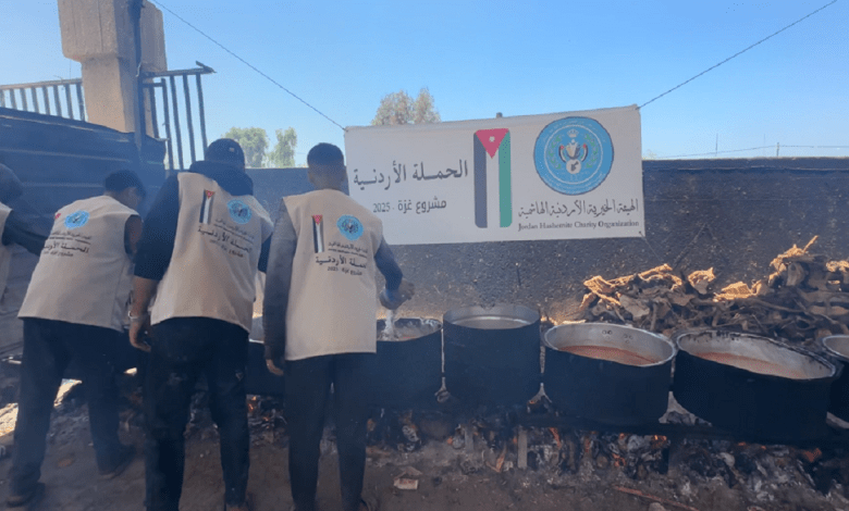 الحملة الأردنية تواصل دعمها الإغاثي شمال غزة وجنوبها