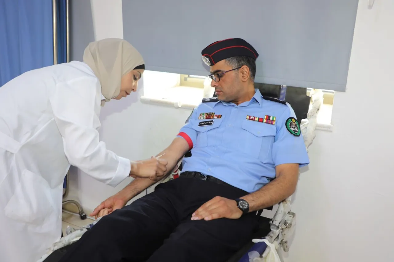 انطلاق حملة الأمن العام للتبرع بالدم في المحافظات
