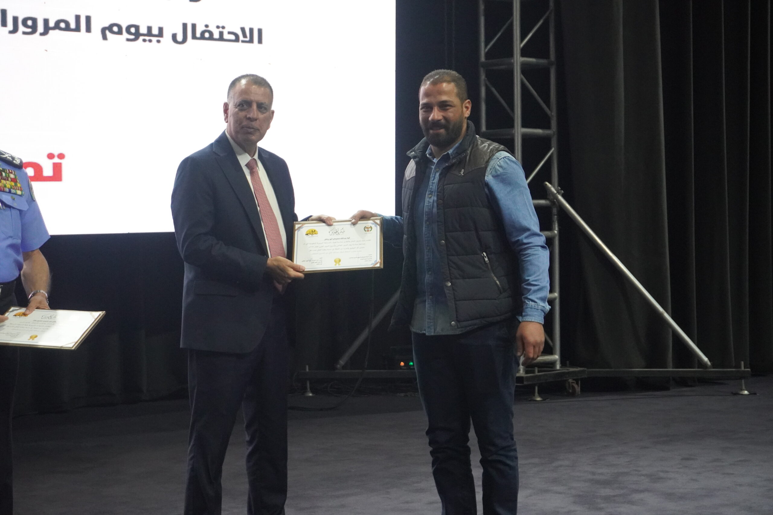 الفراية: التمهّل على الطرق خيار وطني لحماية الحياة وتعزيز السلامة المرورية(فيديو وصور)