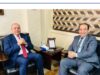 وزير الشؤون السياسية والبرلمانية يلتقي نقيب مقاولي الإنشاءات الأردنيين