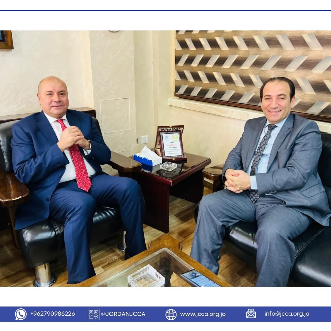 وزير الشؤون السياسية والبرلمانية يلتقي نقيب مقاولي الإنشاءات الأردنيين