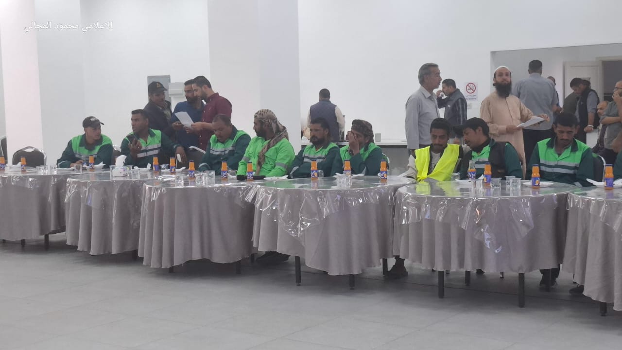 جمعية شهداء مؤتة تكرم عمال الوطن في بلدية الكرك