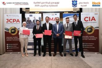 طلبة المحاسبة في عمان الأهلية يفوزون بمنح دراسية لشهادة (CMA)