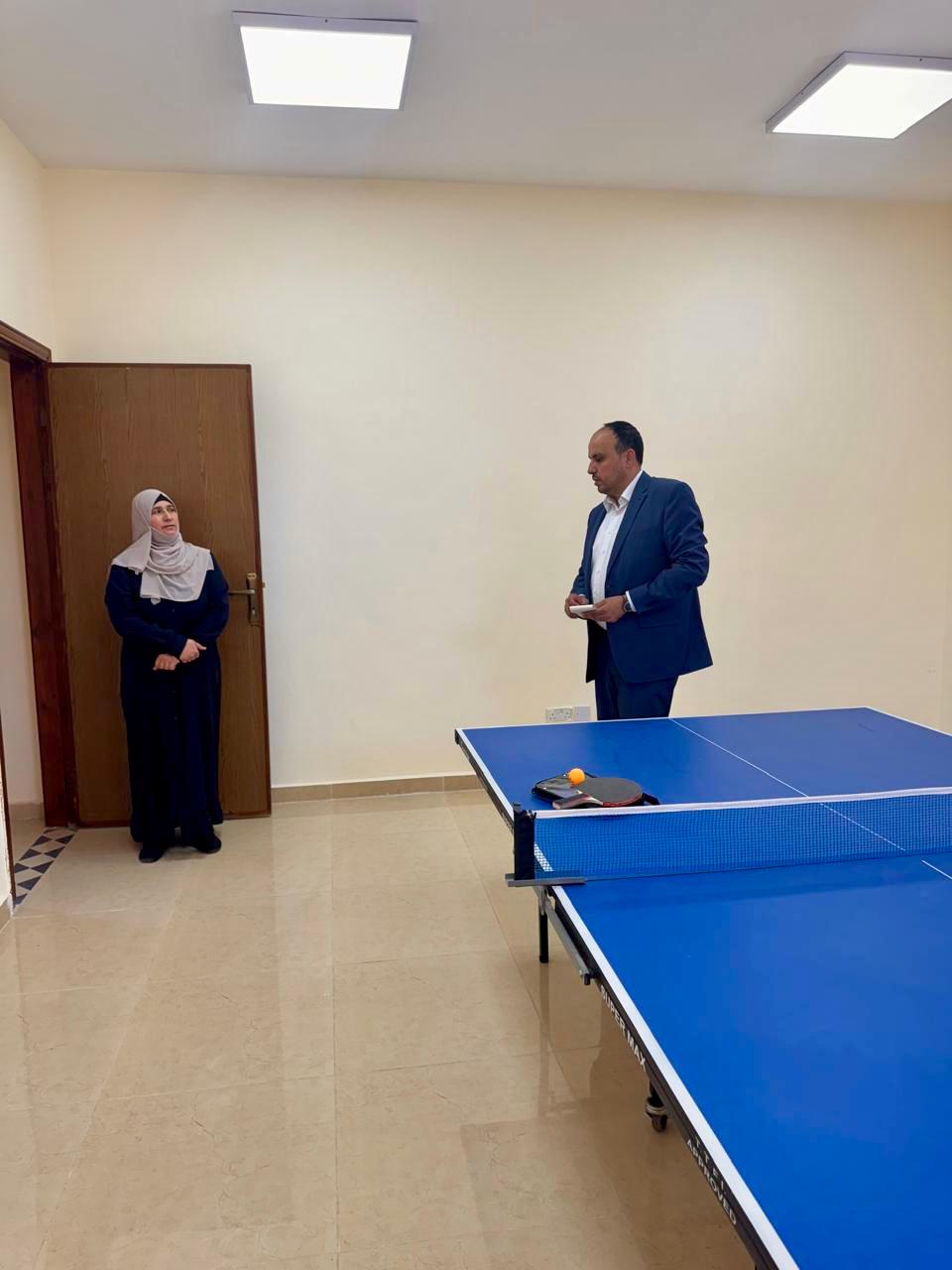 الشديفات يجول على مرافق شبابية ورياضية بمحافظة اربد
