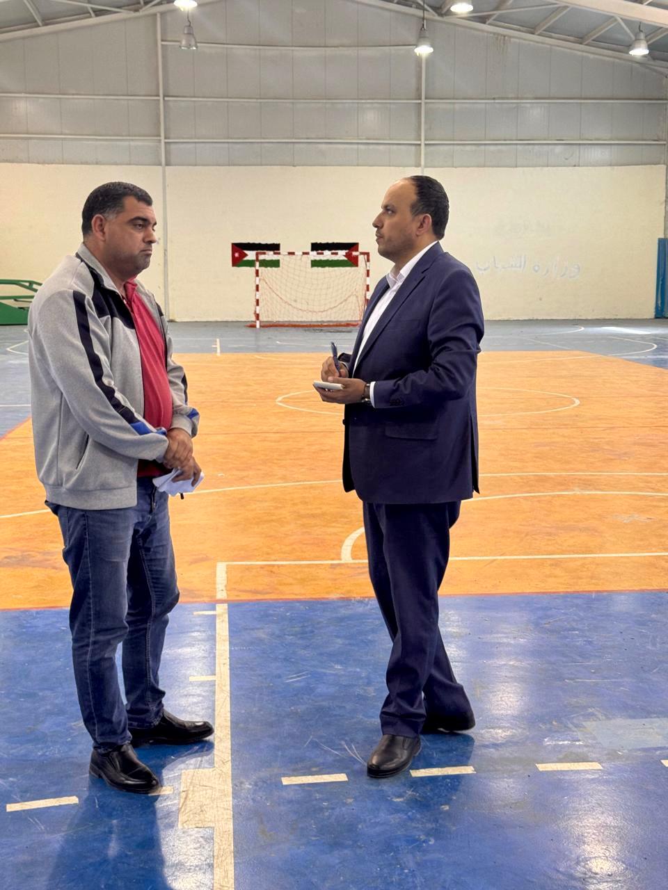 الشديفات يجول على مرافق شبابية ورياضية بمحافظة اربد