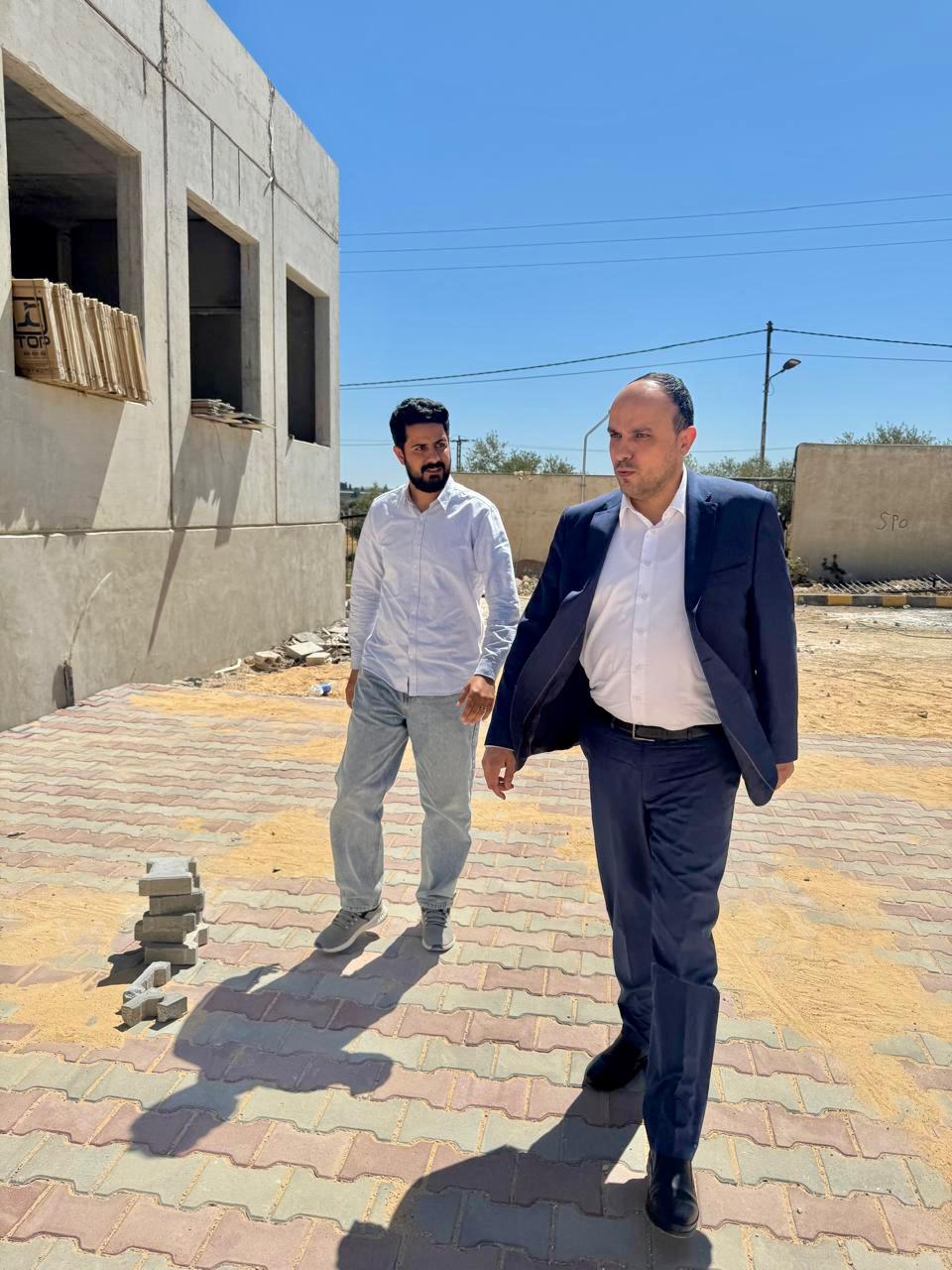 الشديفات يجول على مرافق شبابية ورياضية بمحافظة اربد