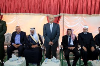 مندوبا عن الملك وولي العهد...العيسوي يعزي عشائر الشراري والعمرو والحباشنة