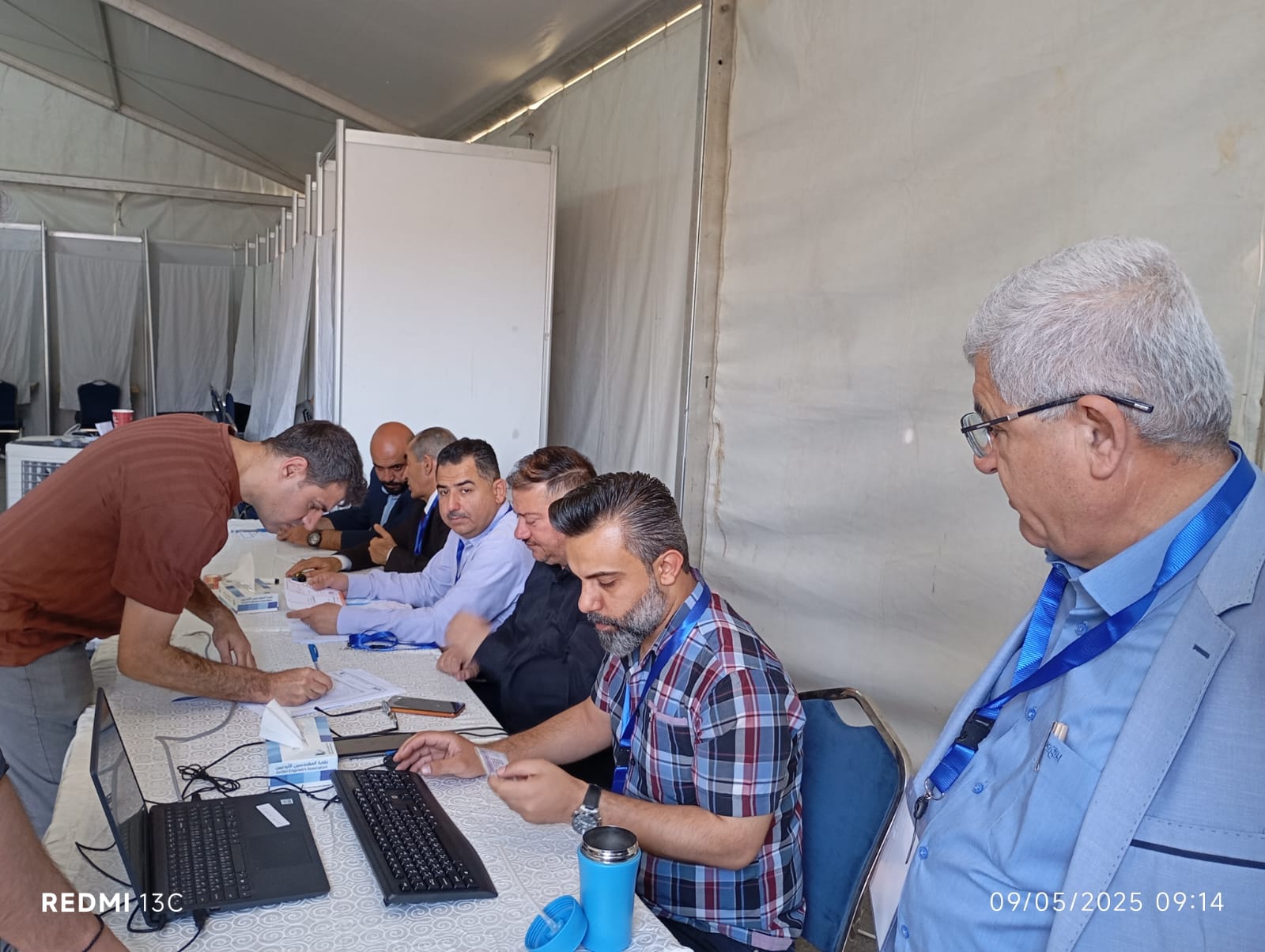 فتح صناديق الاقتراع في انتخابات نقابة المهندسين