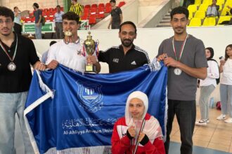 نتائج مميّزة لطلبةعمان الأهلية في بطولة الجامعات للملاكمة