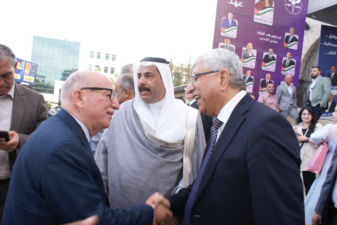 نواب حزب الاتحاد الوطني يهنئون مجلس نقابة المهندسين الأردنيين المنتخب