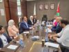 الداوود والمفلح يبحثان إنشاء مركز بريدي بالنافورة في محافظة العقبة